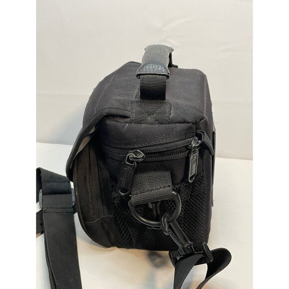 Lowepro Ex 120 Camera SLR shoulder bag pockets 7" x 7" x 5" black - Picture 6 of 16